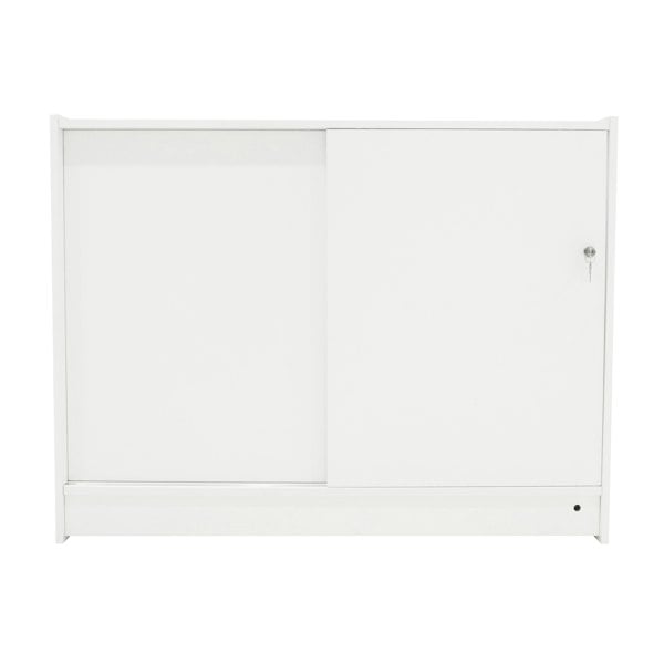Monstershop LED Retail Shop Counter B1200 - White