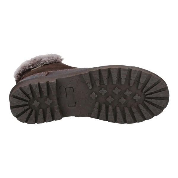 Cotswold Evenlode Leather Women's Brown Winter Ankle Boots