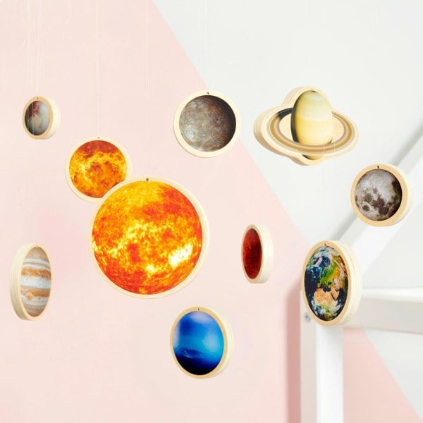 tickit Wooden Solar System Discs
