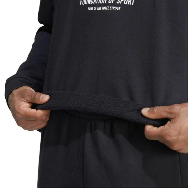 Adidas Mens Crew Neck Sweatshirt - Black - 