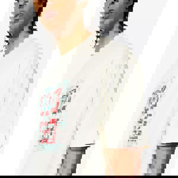 Givenchy Embroidered 4G Logo Print T-Shirt   in  White