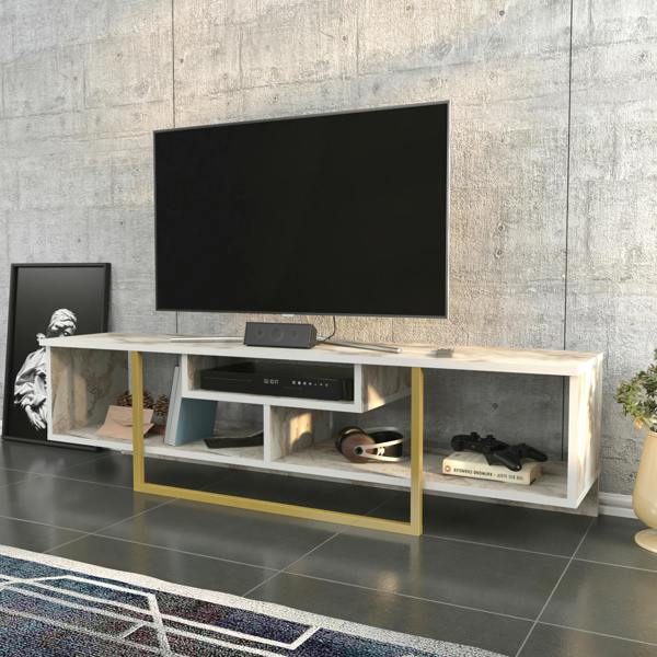 Decorotika Asal Modern Tv Stand TV Cabinet for TV's up to 65"