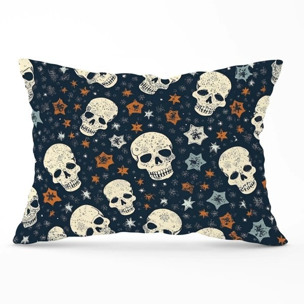 Warren Reed Skulls And Stars Cushions