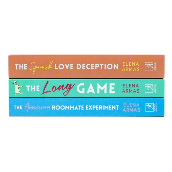 Elena Armas 3 Book Set The Spanish Love Deception, The American Roommate Experiment & The Long Game