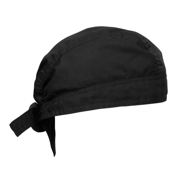 Premier Chefs Zandana / Hat / Chefwear (Pack of 2) - Black