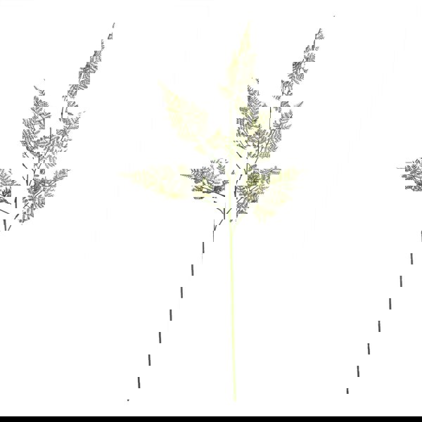 Hill Interiors The Natural Garden Collection Bracken Fern Artificial Flower Spray - Green