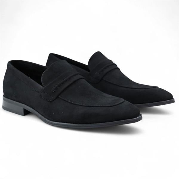 Dolcetto Men's Suede Moccasin Loafers Smart Slip-On Shoes