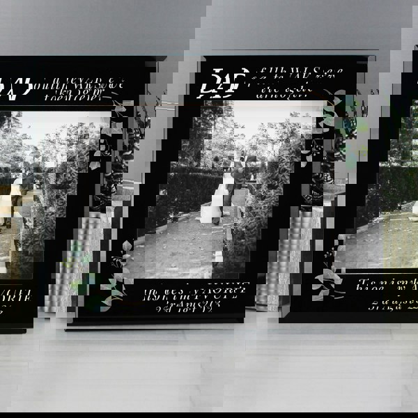 Personalised Memento Company Personalised 'Of All The Walks' 5x7 Glass Wedding Frame