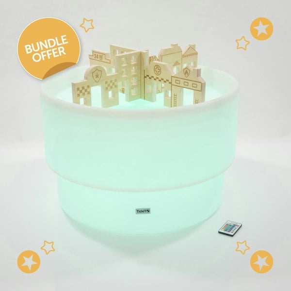 tickit Discovery Glow Table & Town Discovery Dividers