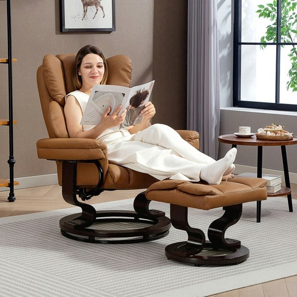 Recliner with Ottoman