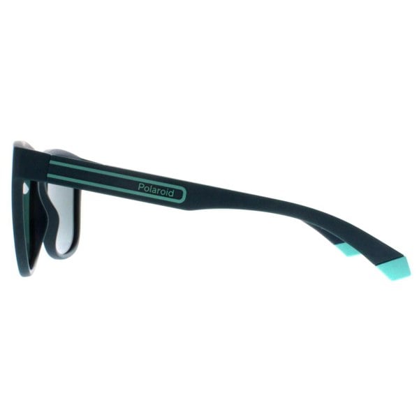 Polaroid Sunglasses PLD 2155/S PYW 5Z Matte Teal Grey Green Mirror Polarized