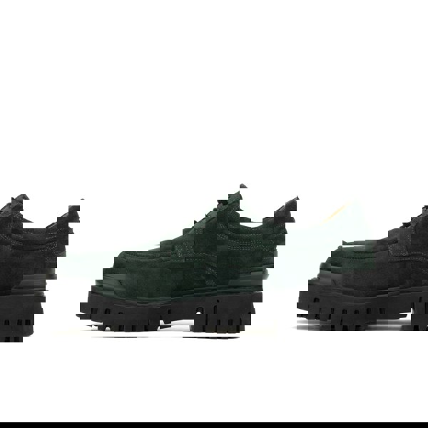 Embassy London Wexley - Green Suede - Men's Chunky Moc Toe Derby Shoe