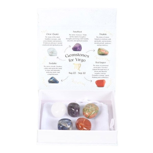 Serano Virgo Crystal Tumblestone Set