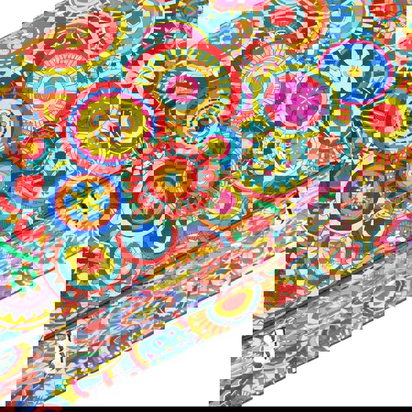 Embassy London Gazelle Mini - Signature Print - Women's mini bowling bag with handle and strap