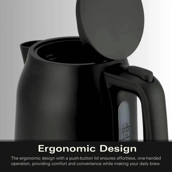 Hamilton Beach Ella 1.7L Kettle - Matte Black