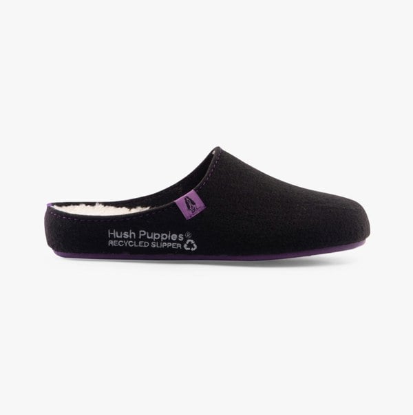 Hush Puppies THE GOOD SLIPPER Womens Slippers Black