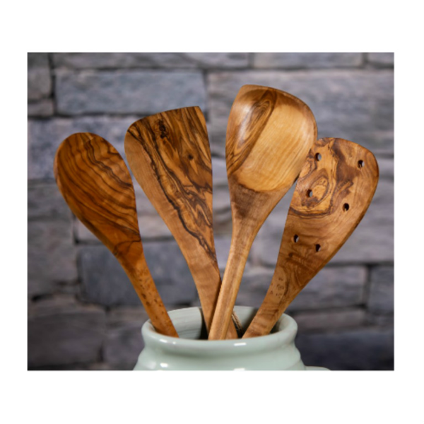 Verano Spanish Ceramics Olive Wood - Handcrafted Ladle