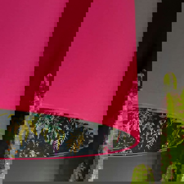 Twilight Deadly Night Shade Silhouette Lampshade in Watermelon - Close up