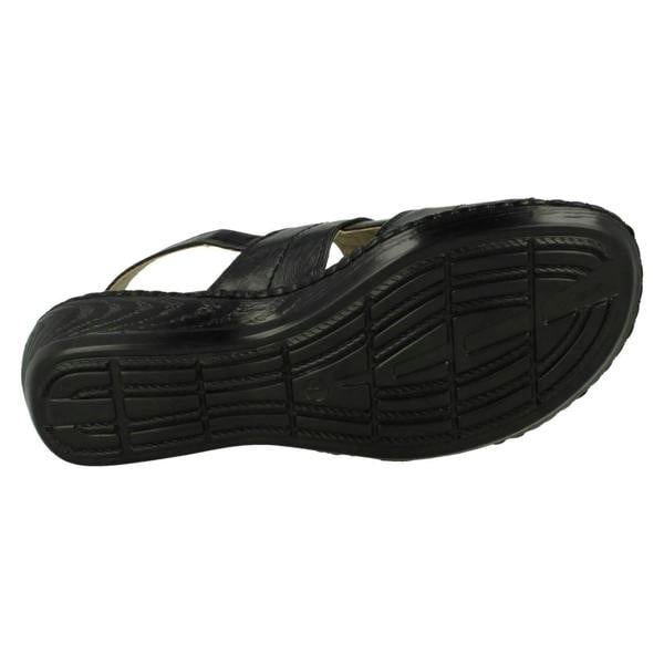 Eaze Ladies Eaze Casual Open Toe Sandals