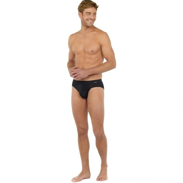 Hom Tencel Soft Comfort Mini Brief, Black