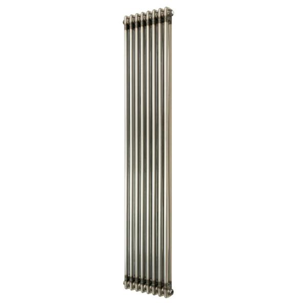 Monstershop Traditional 2 Column Radiator - 1800 x 380mm - Raw Metal