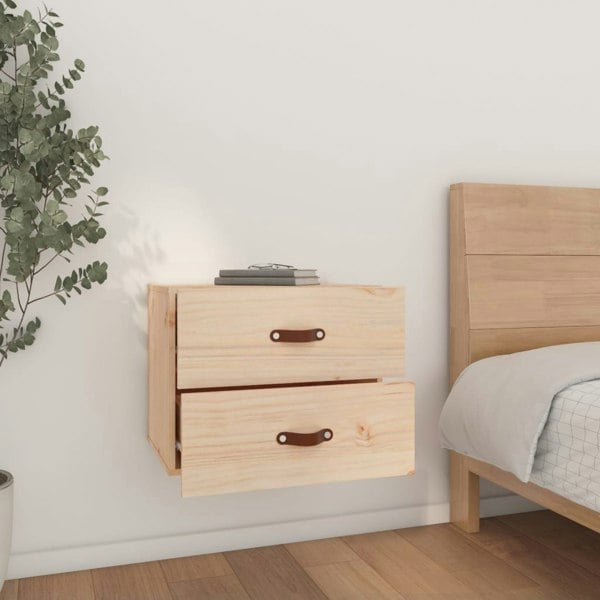 Berkfield Wall-mounted Bedside Cabinets 2 pcs 50x36x40 cm