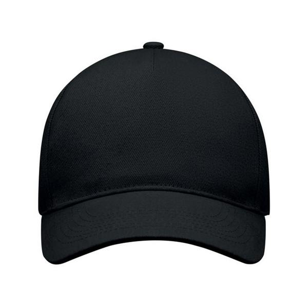 MidOcean Singa 5 Panel Baseball Cap - Black - 