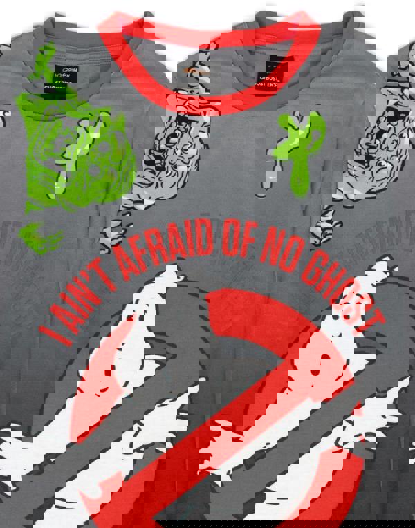 Ghostbusters Boys Multicoloured Logo Long Sleeve Long Leg Pyjama Set [dis]