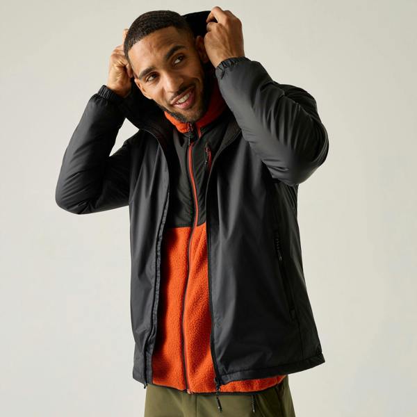 Regatta Mens Kybre Fleece Lined Jacket - Ash
