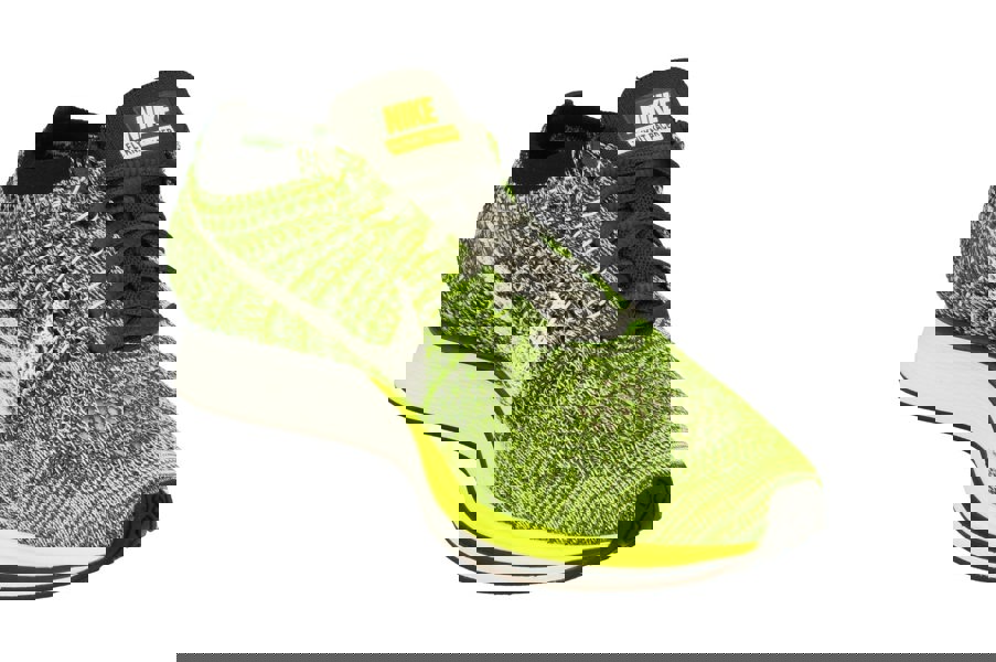 Nike Flyknit Racer Unisex 526628  731 - Volt Black Sequoia 731 - Photo 3