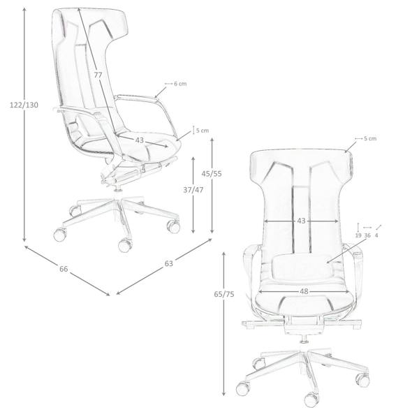 Angel Cerdá Swivel Office Chair 4215/4216