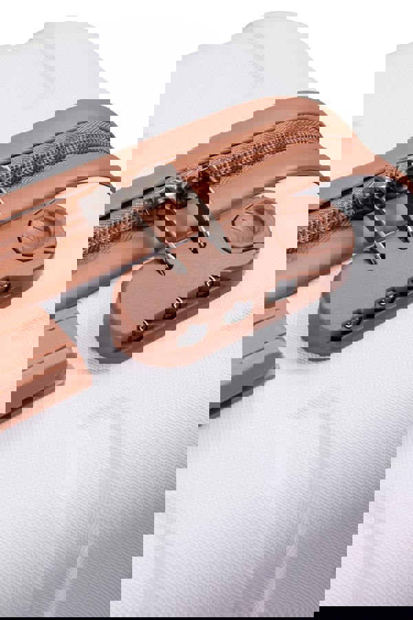 Living and Home 4PCS Color-Block Lockable Travel Suitcase Set