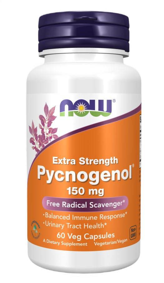 NOW Foods Pycnogenol, 150mg Extra Strength - 60 vcaps