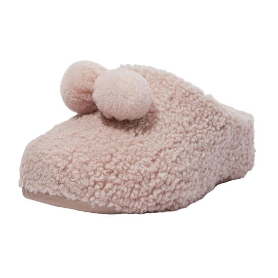 Fit Flop Womens/Ladies Pom Pom Clogs - Beige