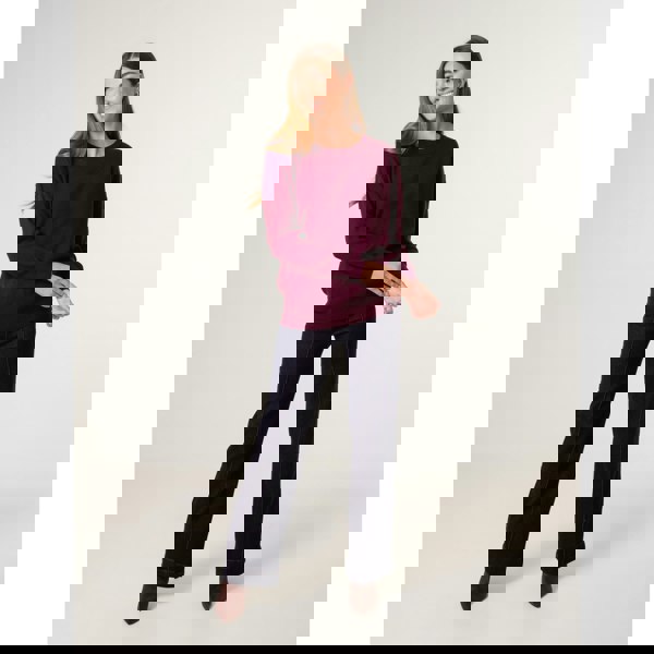 Blue Vanilla Plain Crew Neck Jumper