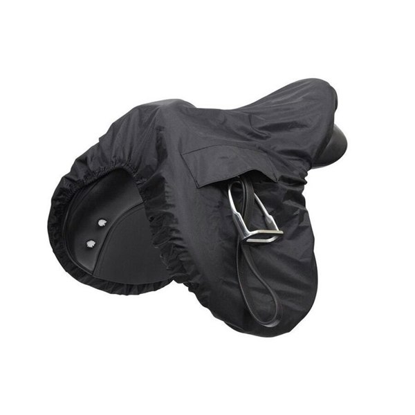 Shires Dressage Waterproof Horse Saddle Cover - Black