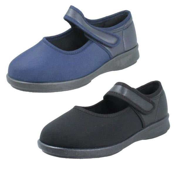 DB Shoes Ladies DB Shoes Hook & Loop Casual Shoes - Eve