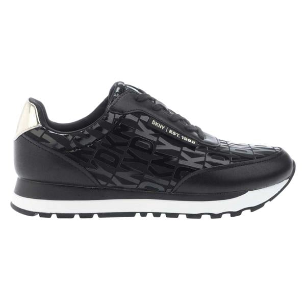 DKNY Womens/Ladies Jahari Lace Up Trainers - Black - 