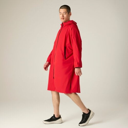 Regatta Unisex Adult Changing Robe - Classic Red/Black