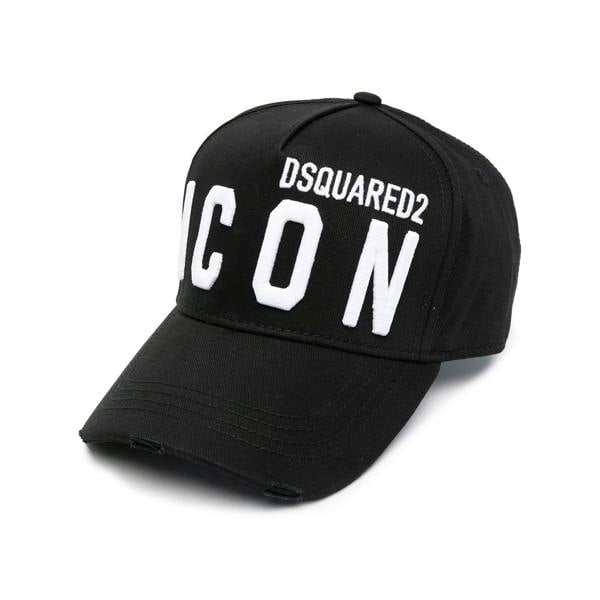 Dsquared ICON Cap   in  Black