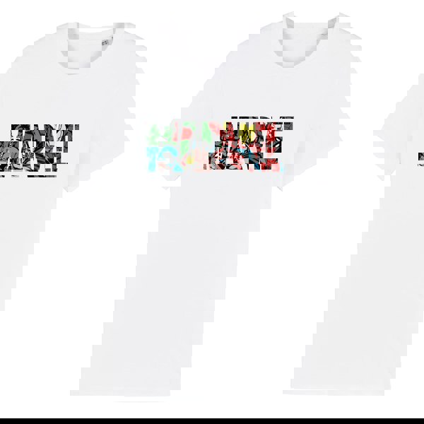 Marvel Unisex Adult Character T-Shirt - White/Red/Green