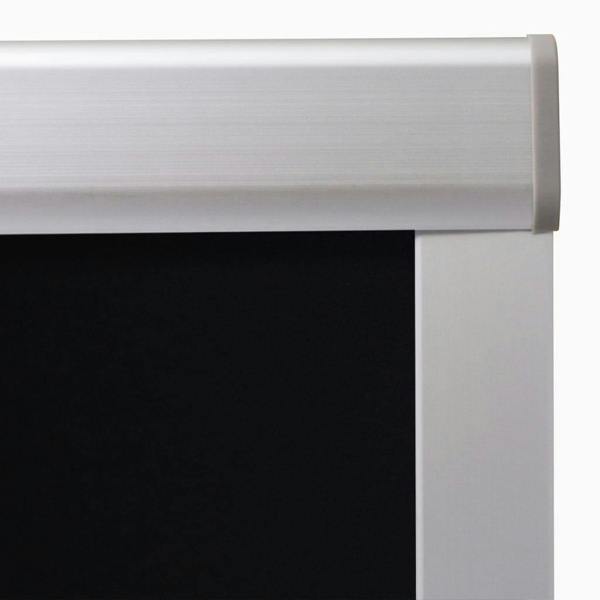 Berkfield Blackout Roller Blind Black SK06