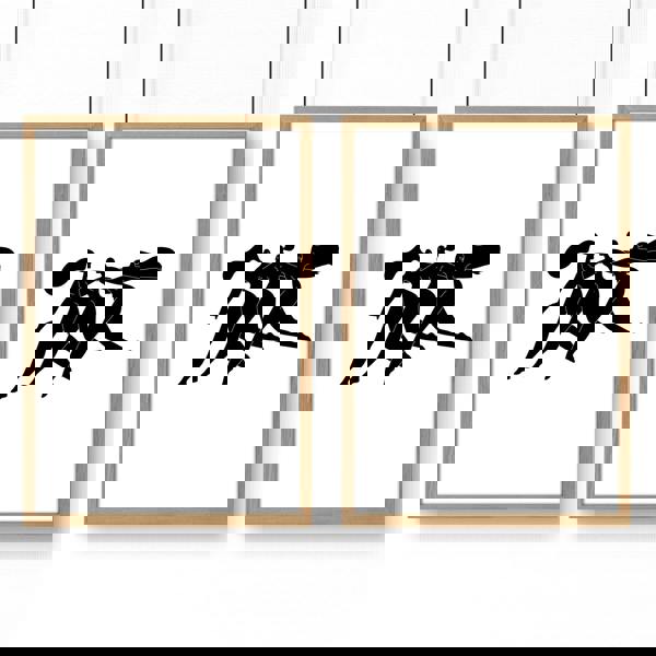 Canvas Art For Bathrooms | Set of 2 Boho Women Wall art Prints