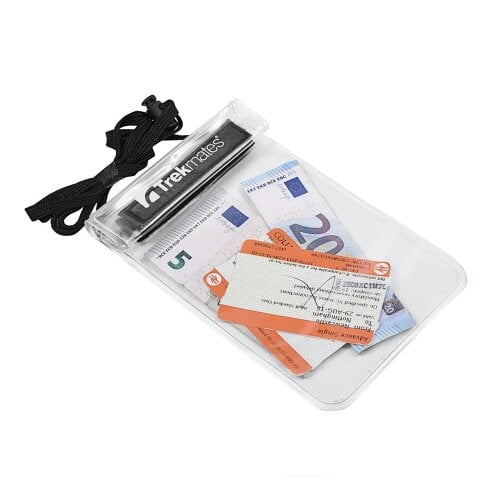 Trekmates Waterproof Soft Feel Neck Pouch Travel Hiking Walking Outdoor