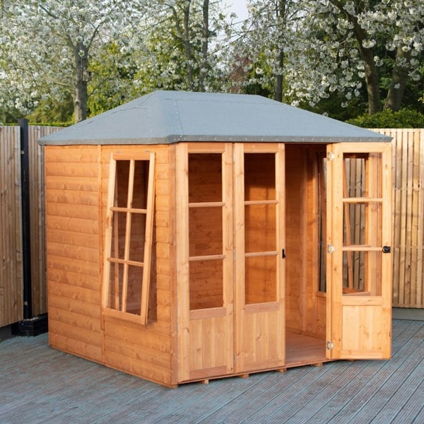 Shire Charleston Summerhouse Hipped Roof - Best Shed