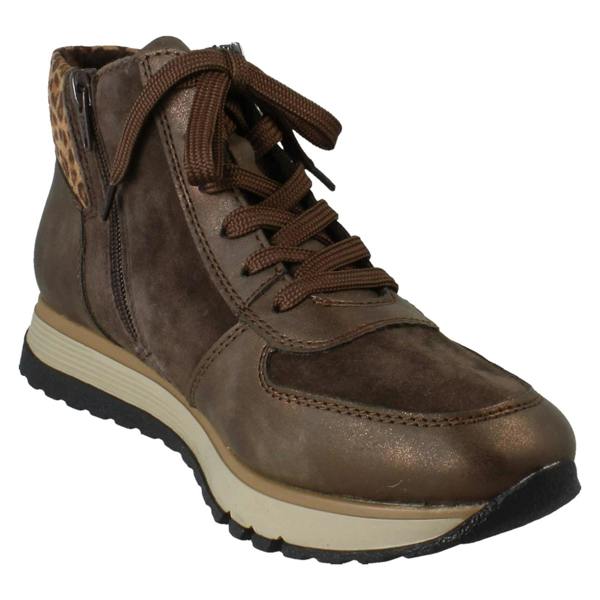 Rieker Ladies Rieker-Tex Double Zip Ankle Boots 49040