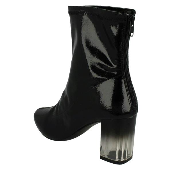 Spot On Ladies Spot On High Ankle Boots