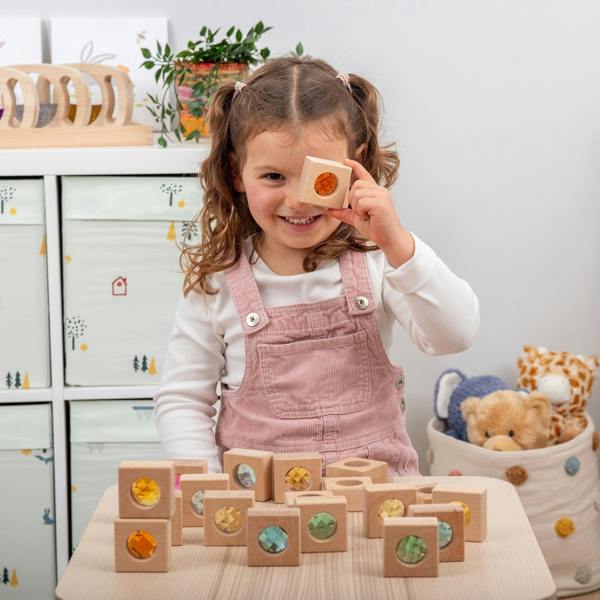 tickit Wooden Kaleidoscope Blocks