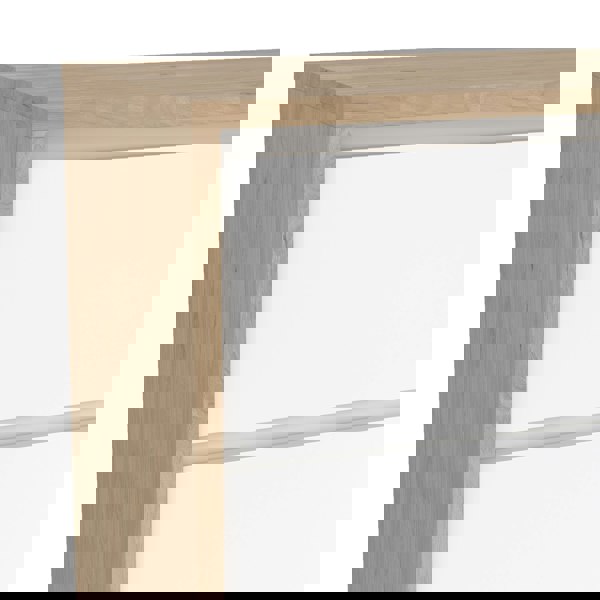 Furniture To Go Next Sideboard with 1 Door and 3 Drawers Jackson Hickory White high gloss