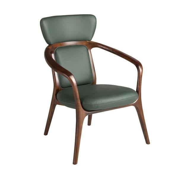 Angel Cerdá Dark Green Leatherette  Armchair 5180